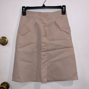 Vintage Millay Tan Skirt